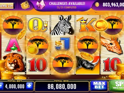 Interface de jogos de cassino